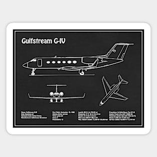 Gulfstream G IV Business Jet - PD Magnet